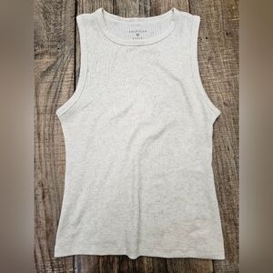 AE Oatmeal Sleeveless Tank Top